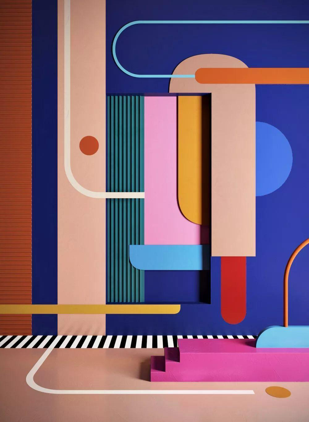 bandě邦地美|孟菲斯,与色彩的初次邂逅!