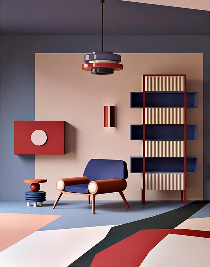 bandě邦地美|孟菲斯,与色彩的初次邂逅!