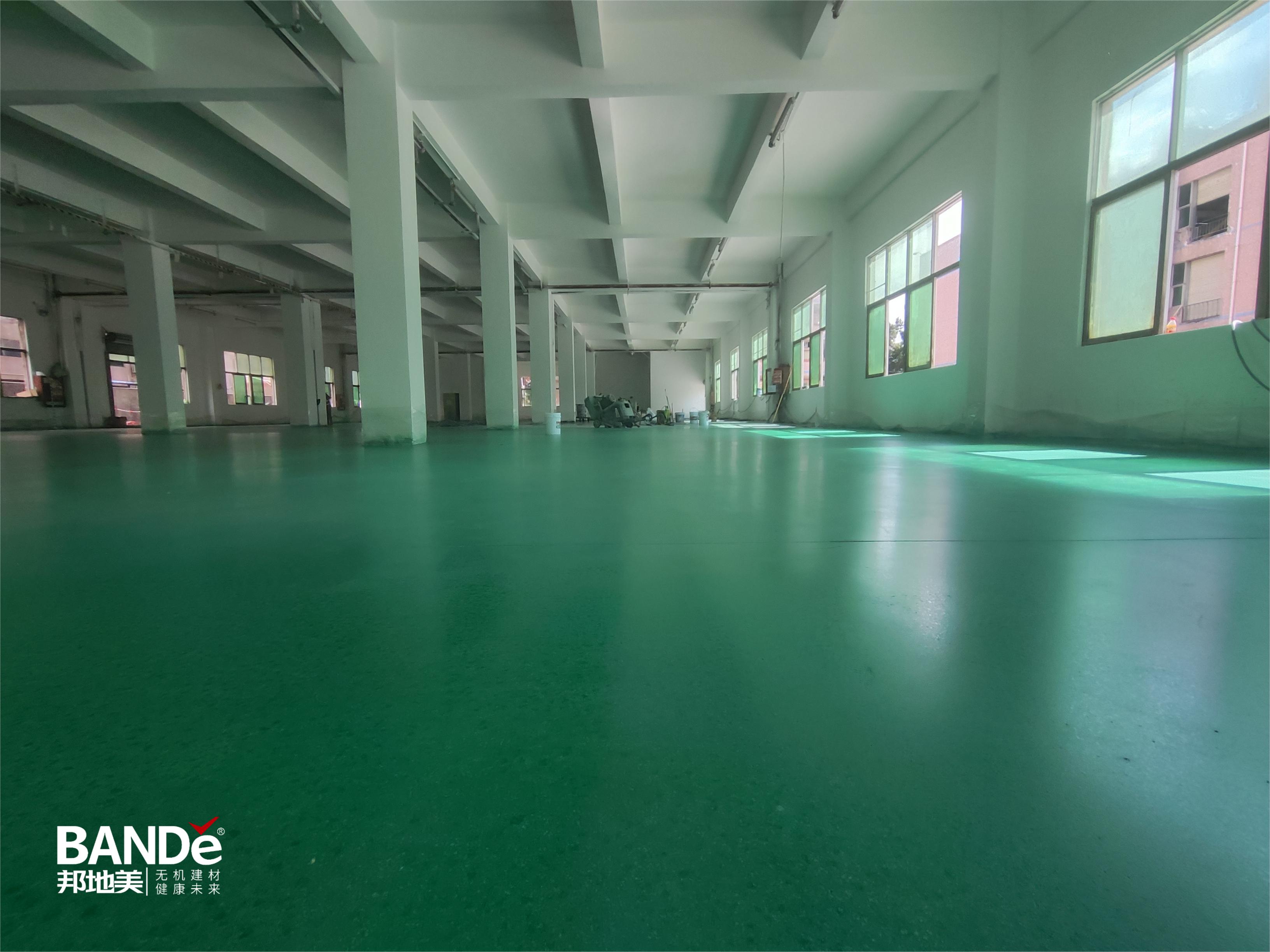 工厂地坪硬化，见证无机材料的硬核实力